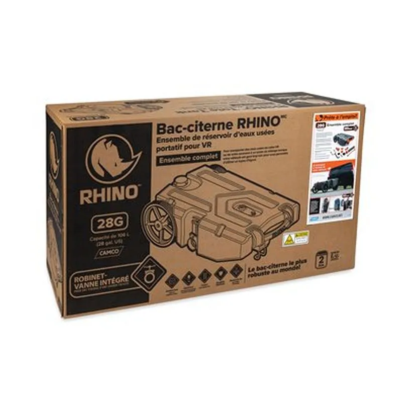 Rhino Portable Tank, 28 gal